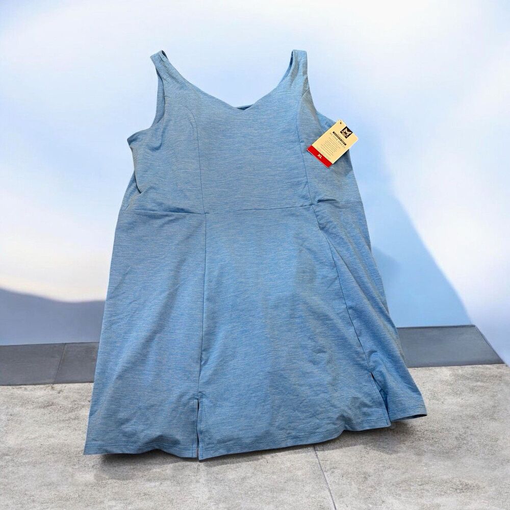 Member's Mark Women's Soft Active Sleeveless Dress w/ Built-In Shorts Blue XL